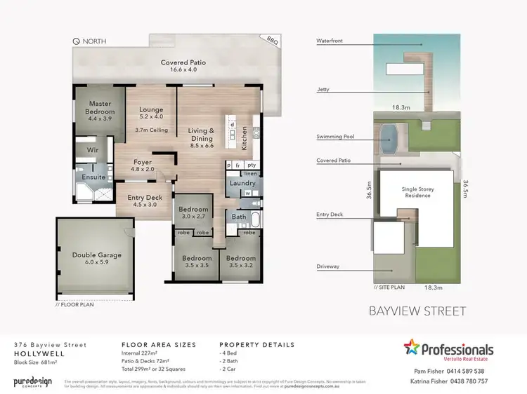 Floorplan of Homely house listing, 376 Bayview Street, Hollywell QLD 4216