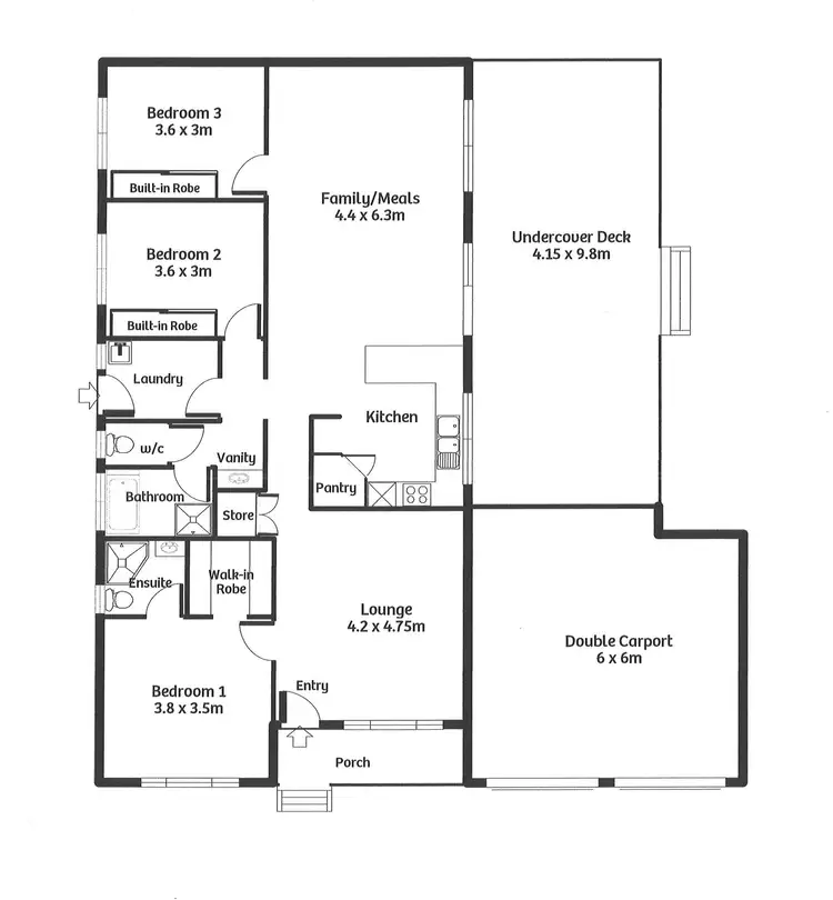 Floorplan of Homely house listing, 20 Hagen Street, Callington SA 5254