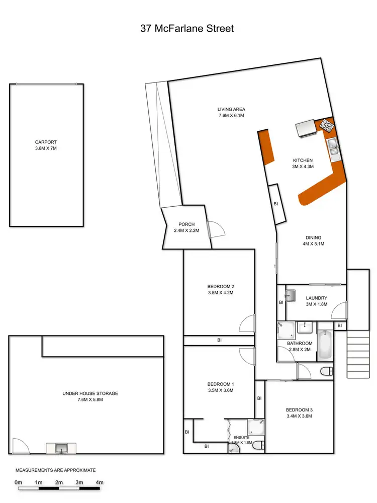 Floorplan of Homely house listing, 37 McFarlane Street, South Grafton NSW 2460