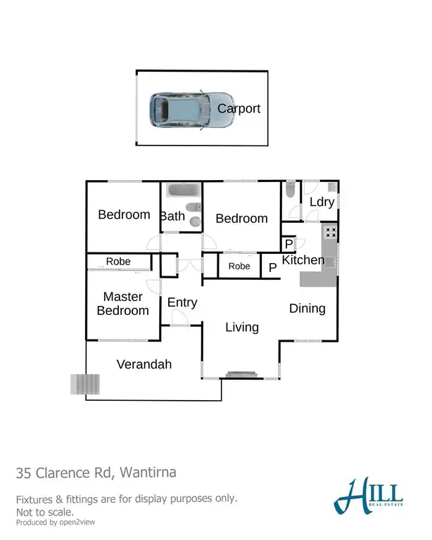 Floorplan of Homely house listing, 35 Clarence Road, Wantirna VIC 3152