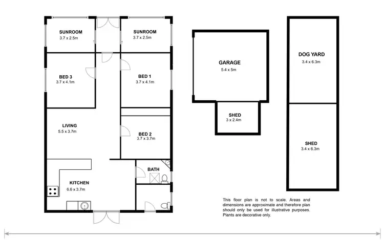 Floorplan of Homely house listing, 35 Wellington Street, Oatlands TAS 7120