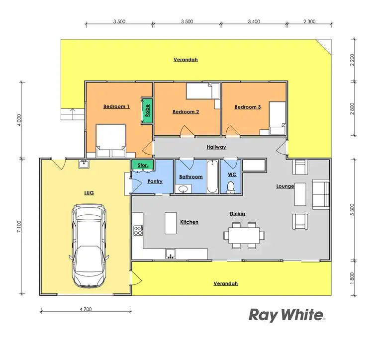 Floorplan of Homely house listing, 5 Clerke Street, Old Bar NSW 2430