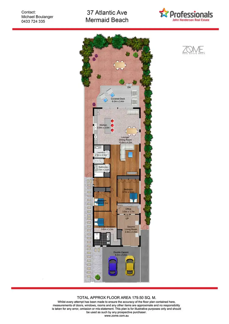 Floorplan of Homely house listing, 37 Atlantic Avenue, Mermaid Beach QLD 4218