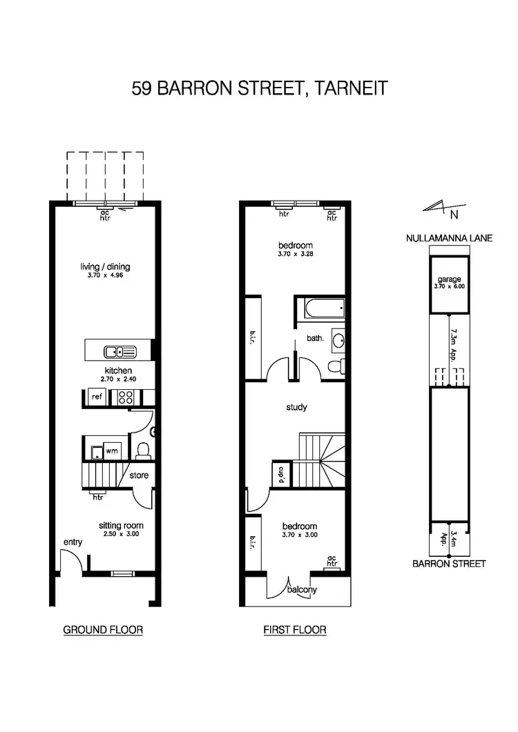 Floorplan of Homely house listing, 59 Barron Street, Tarneit VIC 3029
