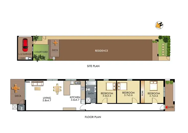 Floorplan of Homely house listing, 33 Lamrock Avenue, Bondi Beach NSW 2026