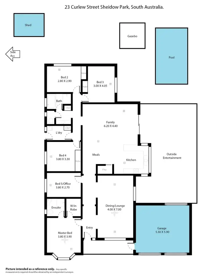 Floorplan of Homely house listing, 23 Curlew Street, Sheidow Park SA 5158