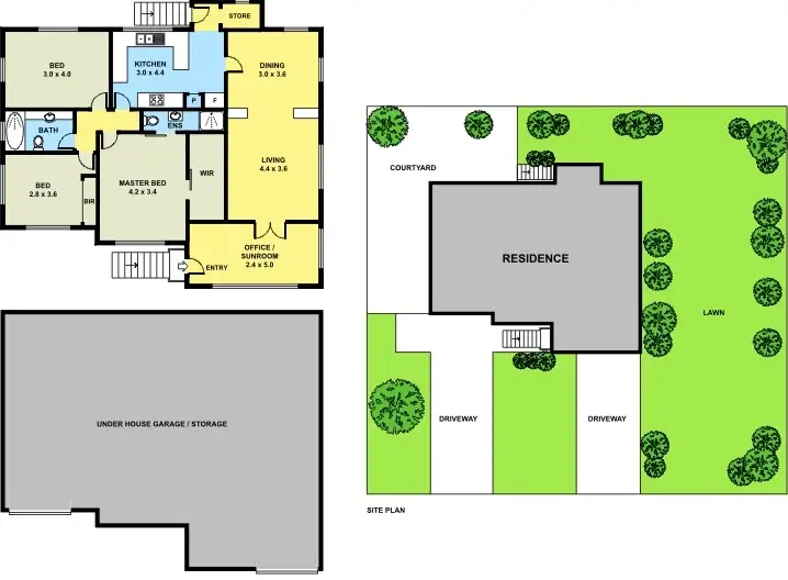 Floorplan of Homely house listing, 17 HUTTON ROAD, Aspley QLD 4034