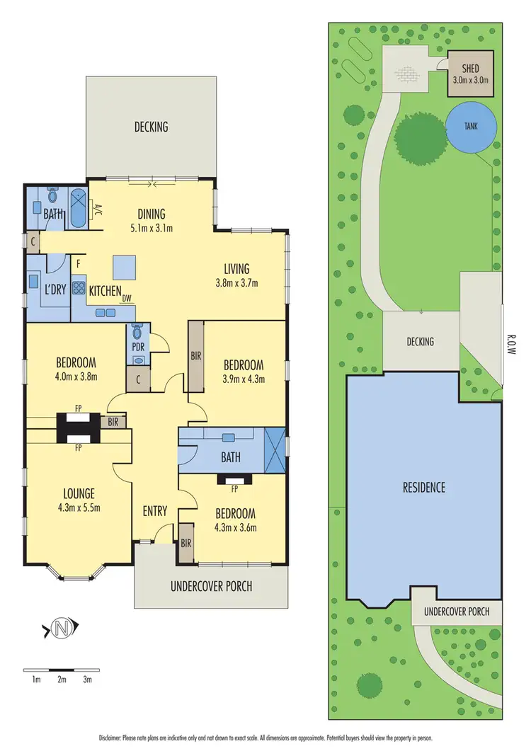 Floorplan of Homely house listing, 42 Blandford Street, West Footscray VIC 3012