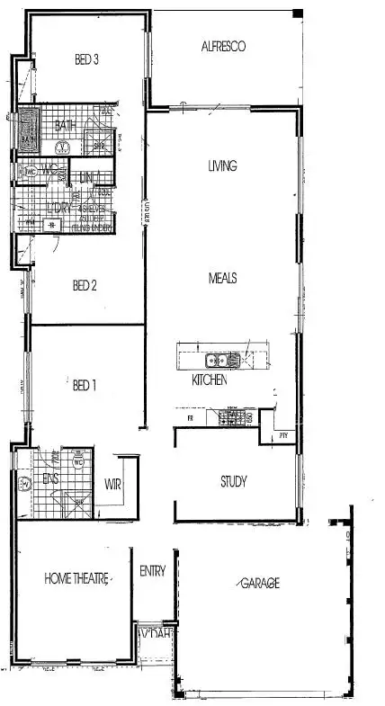 Floorplan of Homely house listing, 21 Flynn Street, Canning Vale WA 6155