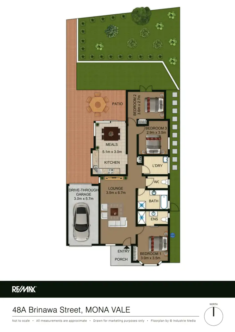 Floorplan of Homely house listing, 48A Brinawa Street, Mona Vale NSW 2103