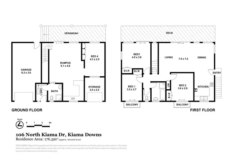 Floorplan of Homely house listing, 106 North Kiama Drive, Kiama Downs NSW 2533