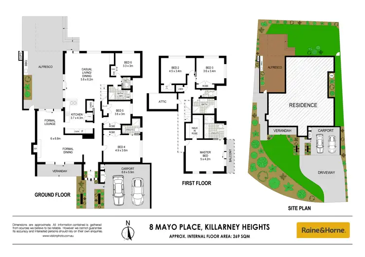 Floorplan of Homely house listing, 8 Mayo Place, Killarney Heights NSW 2087