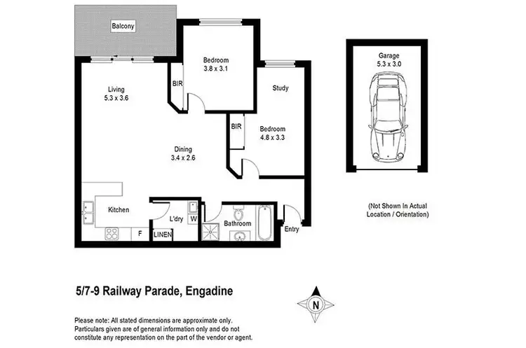 Floorplan of Homely unit listing, 5/7-9 Railway Parade, Engadine NSW 2233