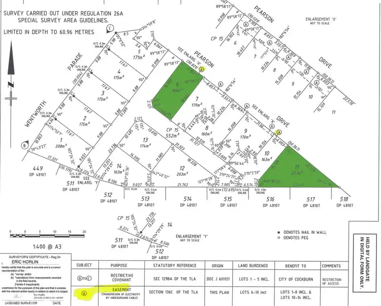 Floorplan of Homely land listing, 2/2 Pearson Drive, Success WA 6164