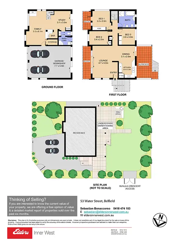 Floorplan of Homely house listing, 53 Water Street, Belfield NSW 2191