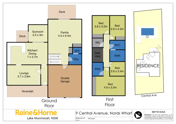 Floorplan of Homely house listing, 9 Central Avenue, Nords Wharf NSW 2281