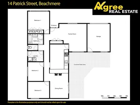 Floorplan of Homely house listing, 14 Patrick Street, Beachmere QLD 4510