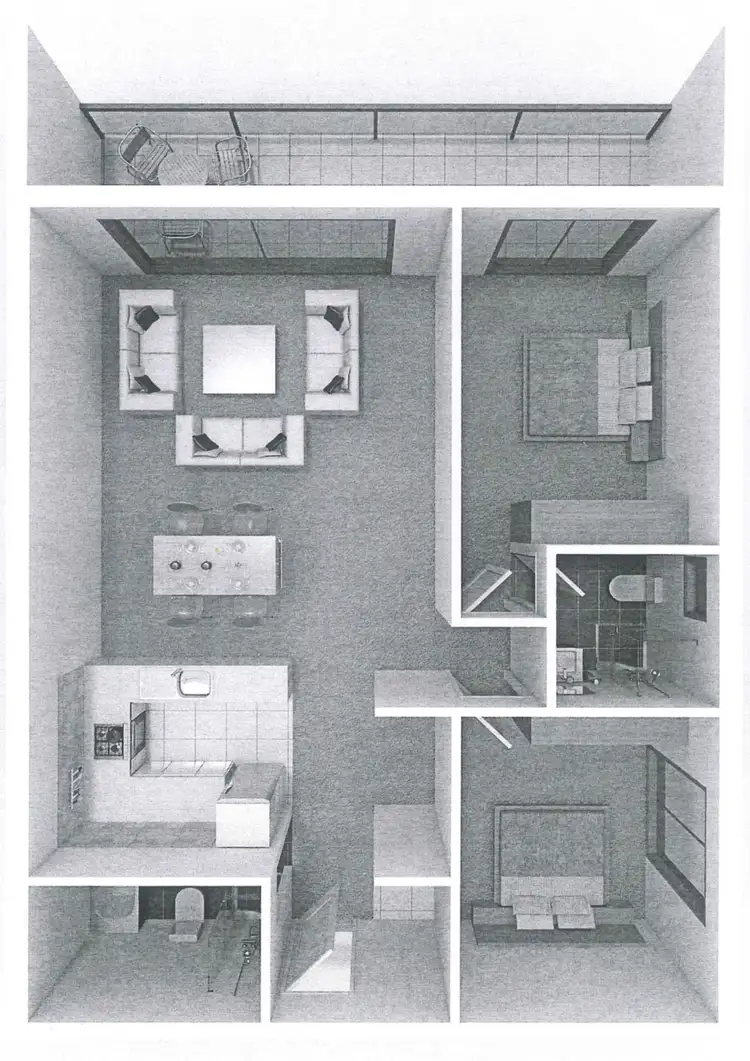 Floorplan of Homely apartment listing, 33/12 Merriville Road, Kellyville Ridge NSW 2155