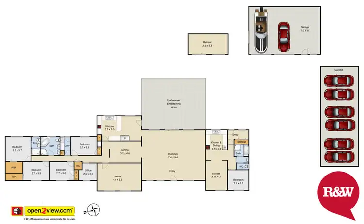 Floorplan of Homely house listing, 14-18 Grays Lane, Cranebrook NSW 2749
