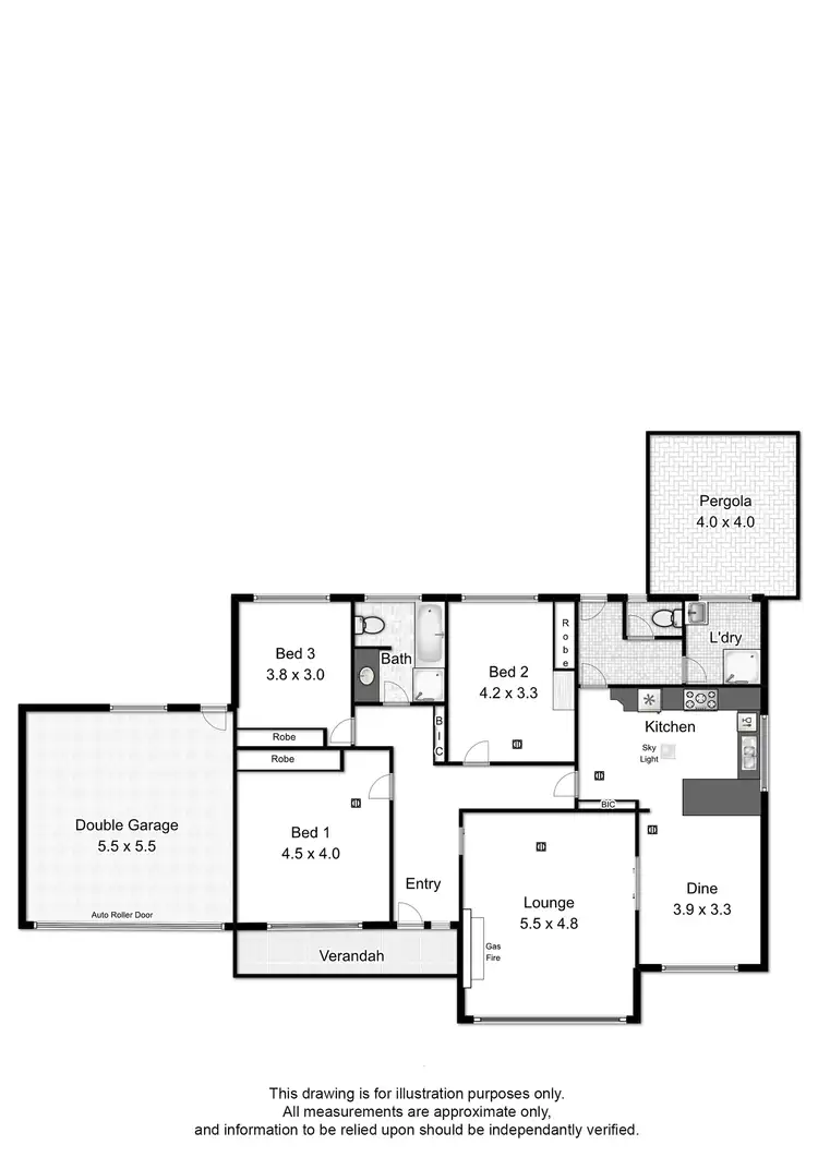 Floorplan of Homely house listing, 14 Old Drive, Novar Gardens SA 5040