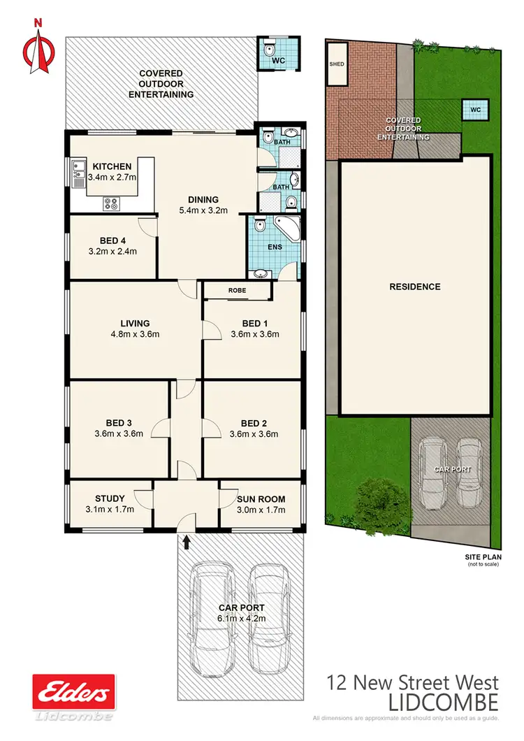 Floorplan of Homely house listing, 12 New Street West, Lidcombe NSW 2141