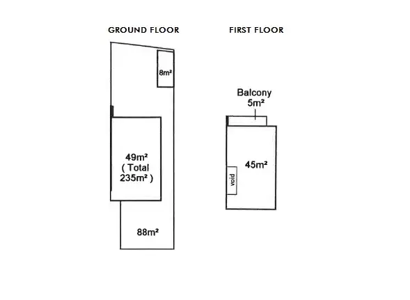 Floorplan of Homely townhouse listing, 4A Hamilton Street, Subiaco WA 6008