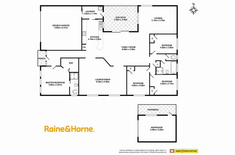 Floorplan of Homely house listing, 3 Ascension Way, Batehaven NSW 2536