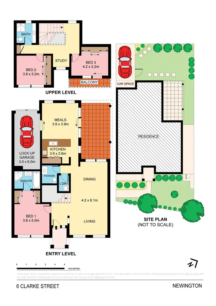 Floorplan of Homely house listing, 6 Clarke Street, Newington NSW 2127