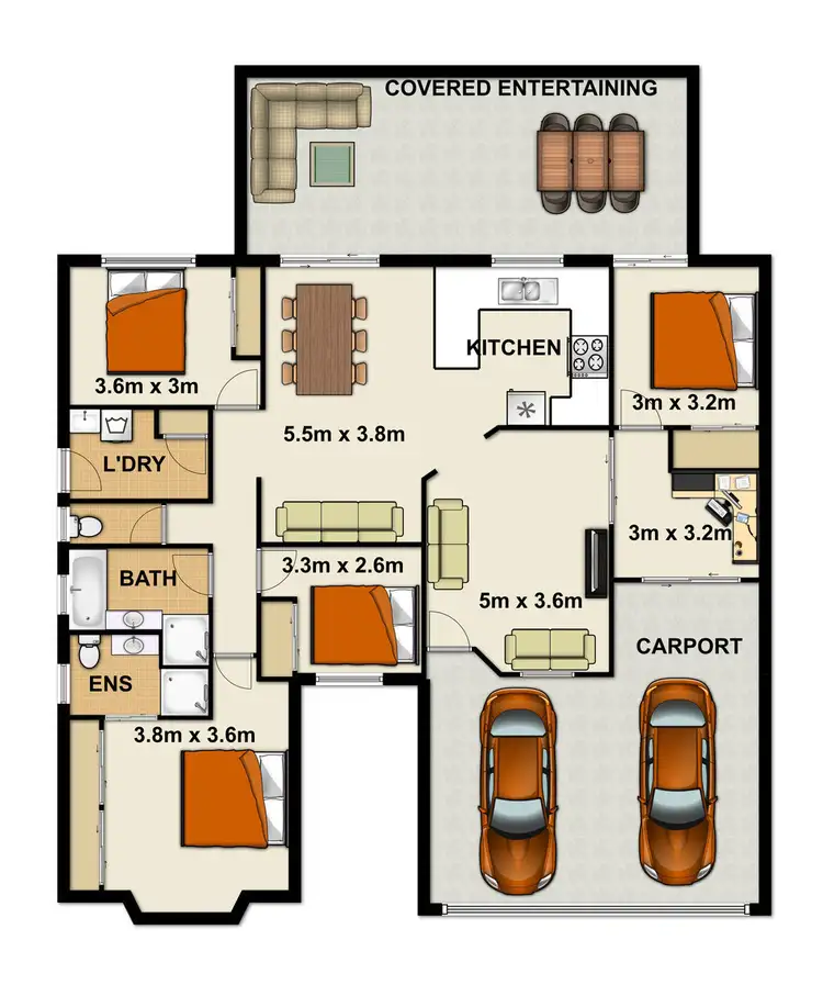 Floorplan of Homely house listing, 28 Diddams Street, Loganholme QLD 4129