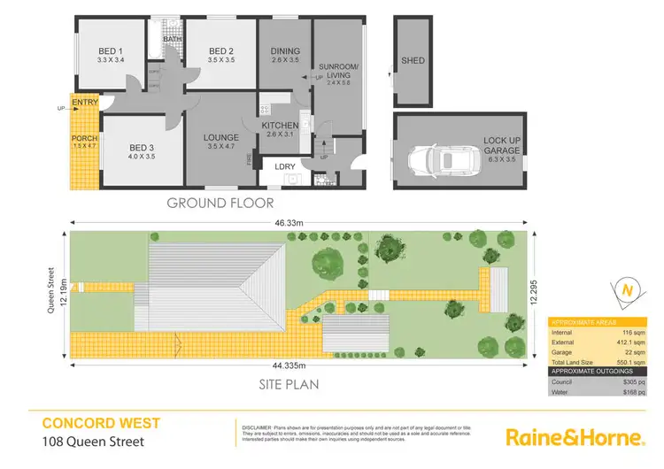 Floorplan of Homely house listing, 108 Queen Street, Concord West NSW 2138
