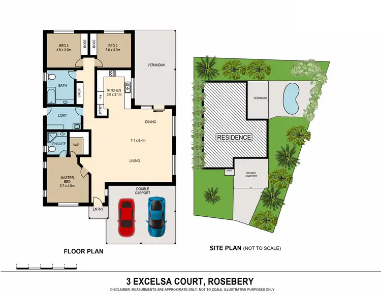 Floorplan of Homely house listing, 3 Excelsa Court, Rosebery NT 832