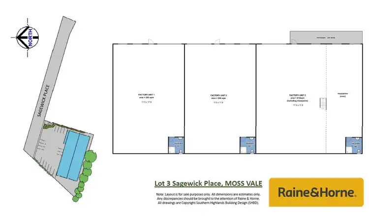 Floorplan of Homely warehouse listing, Lot 3 Sagewick Place, Moss Vale NSW 2577