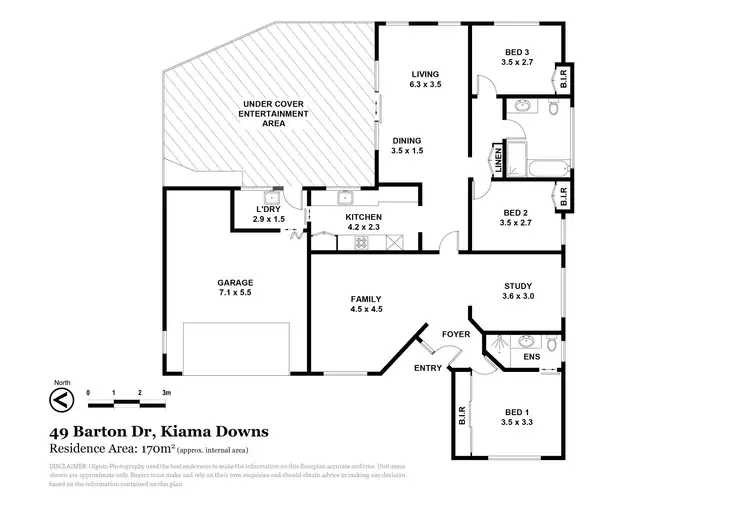 Floorplan of Homely house listing, 49 Barton Drive, Kiama Downs NSW 2533