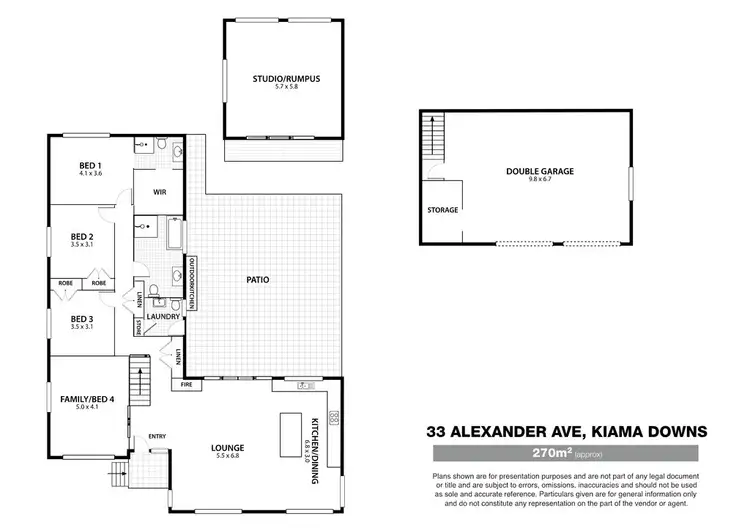 Floorplan of Homely house listing, 33 Alexander Avenue, Kiama Downs NSW 2533