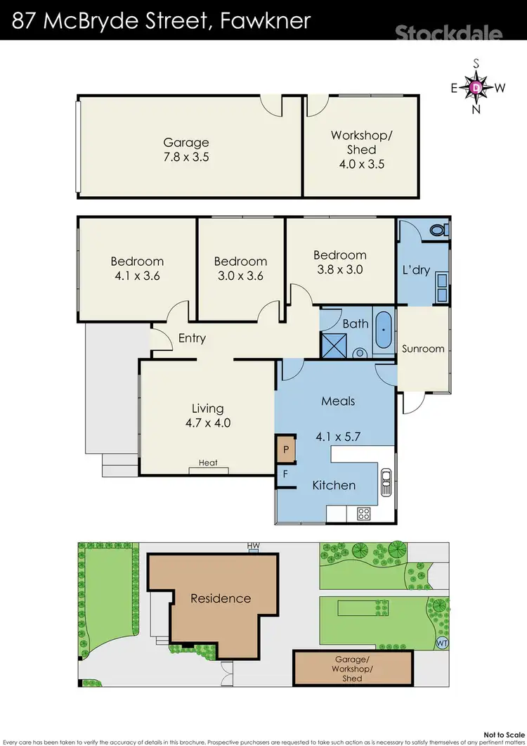 Floorplan of Homely house listing, 87 McBryde Street, Fawkner VIC 3060