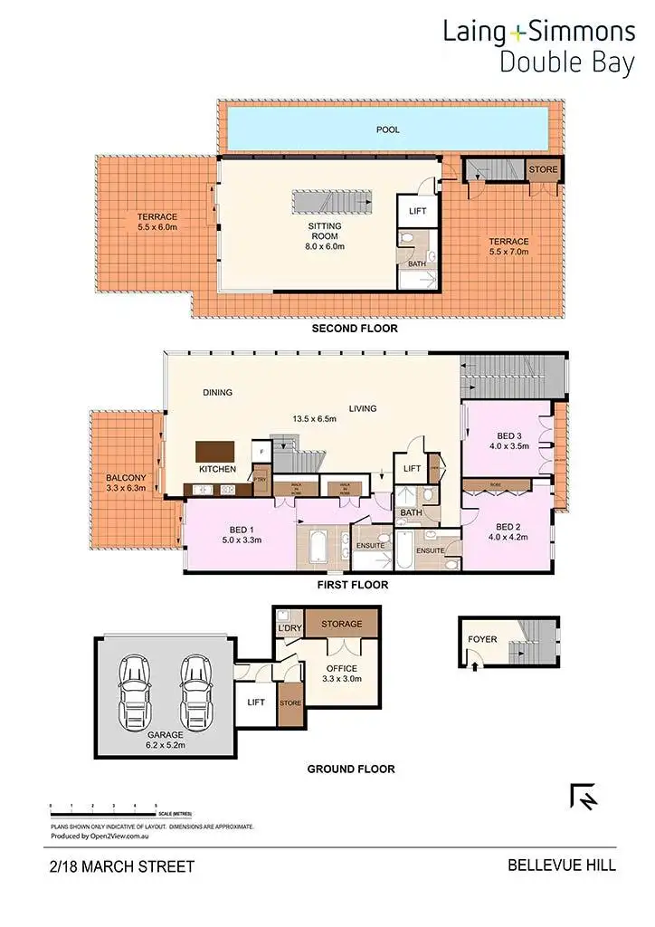 Floorplan of Homely apartment listing, 2/18 March Street, Bellevue Hill NSW 2023