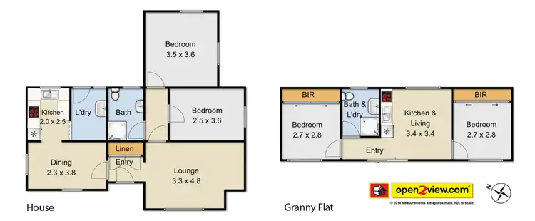 Floorplan of Homely house listing, 100& 100A Magnolia Street, North St Marys NSW 2760