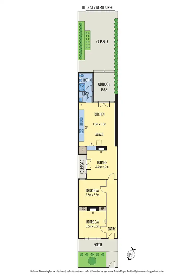 Floorplan of Homely house listing, 29 St Vincent Street, Albert Park VIC 3206