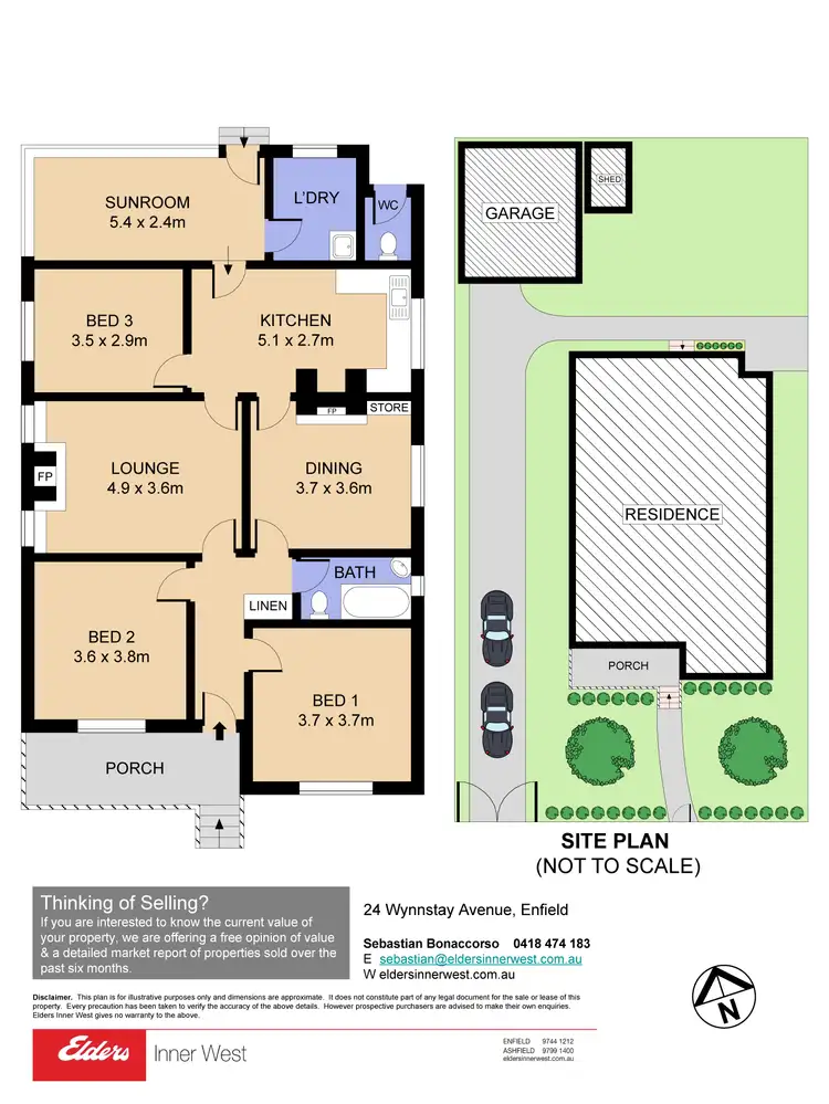 Floorplan of Homely house listing, 24 Wynnstay Avenue, Enfield NSW 2136