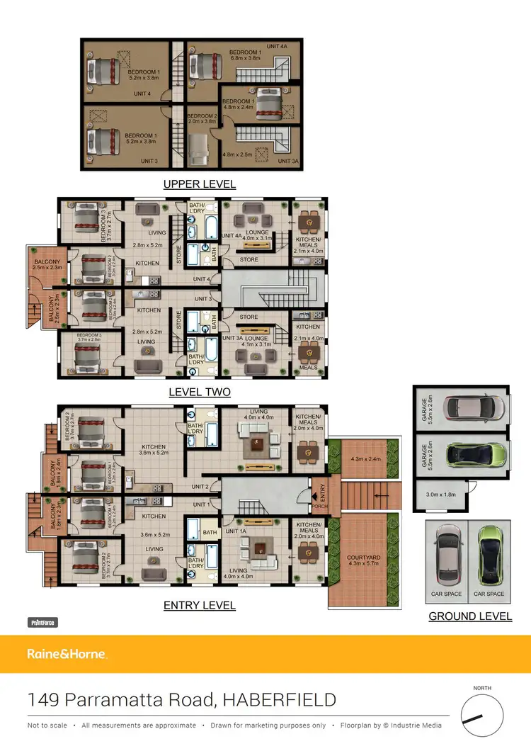 Floorplan of Homely block of units listing, 149 Parramatta Road, Haberfield NSW 2045