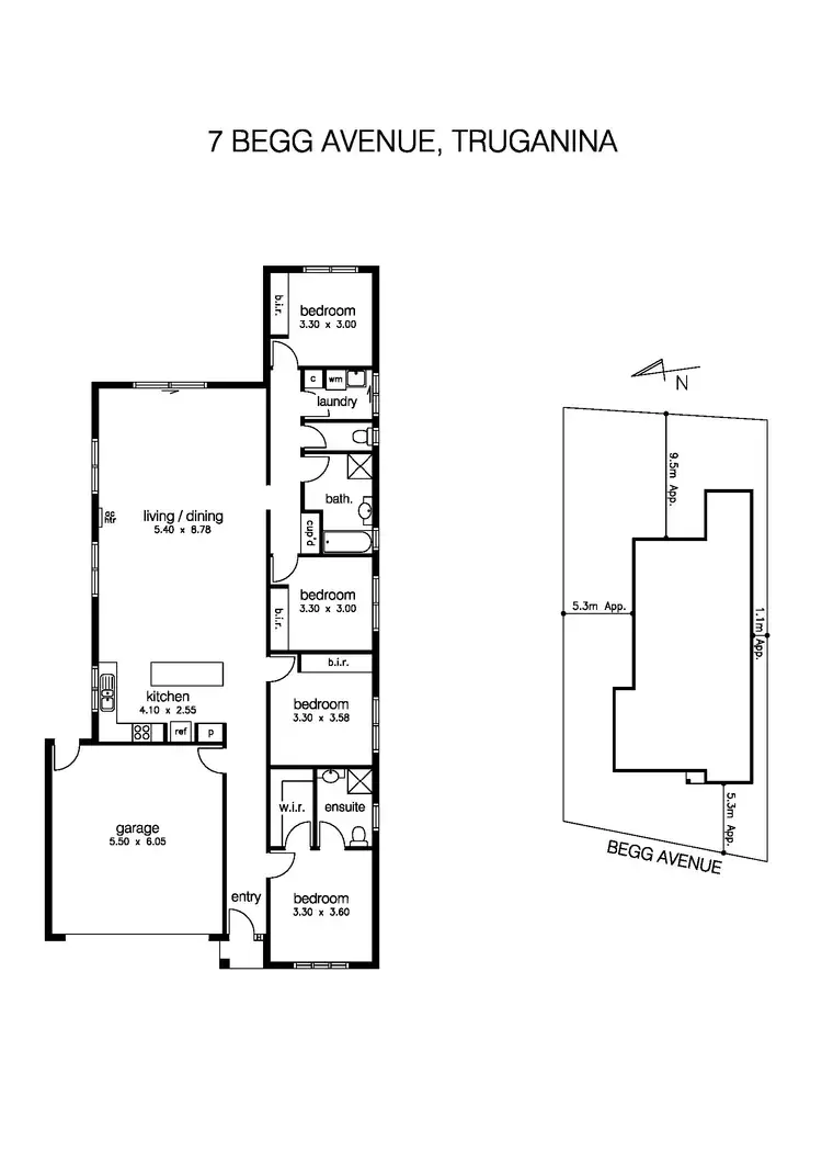 Floorplan of Homely house listing, 7 Begg Avenue, Truganina VIC 3029