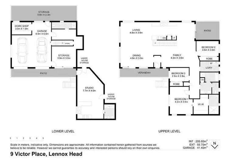 Floorplan of Homely house listing, 9 VICTOR PLACE, Lennox Head NSW 2478