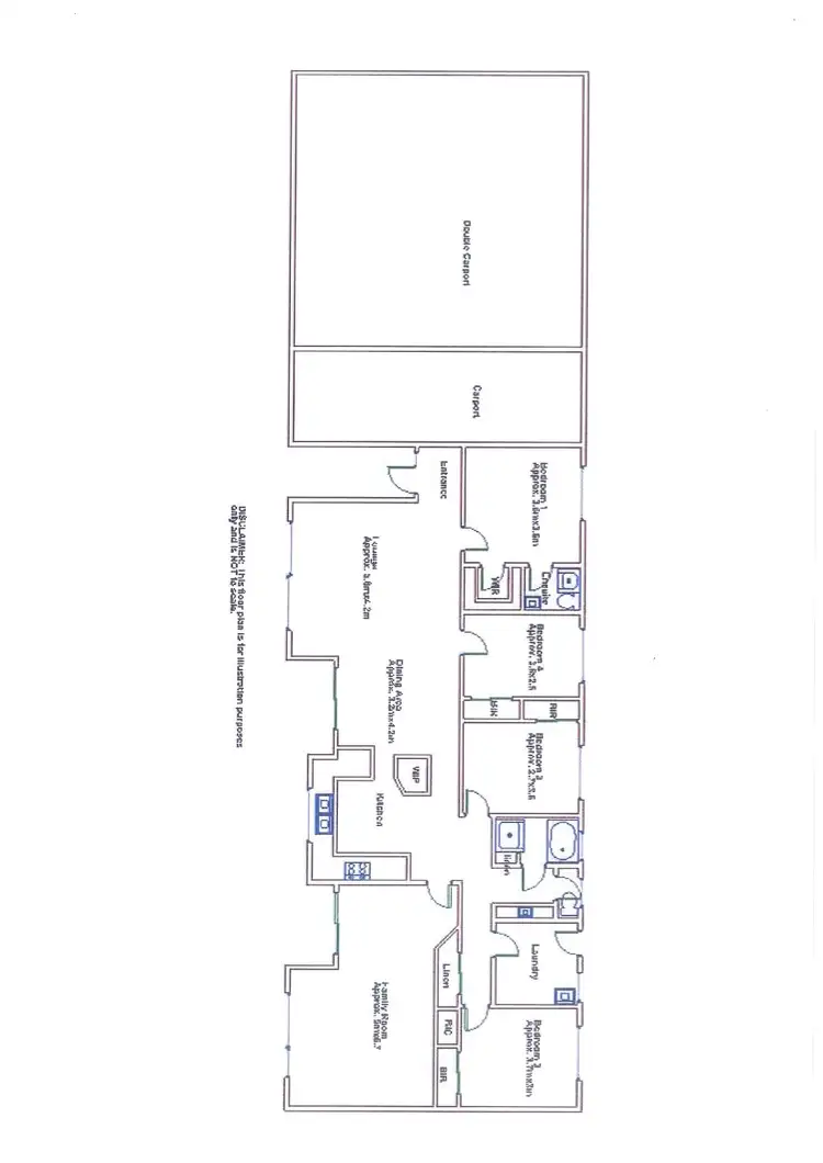 Floorplan of Homely house listing, 64 Woolmer Road, Glossop SA 5344