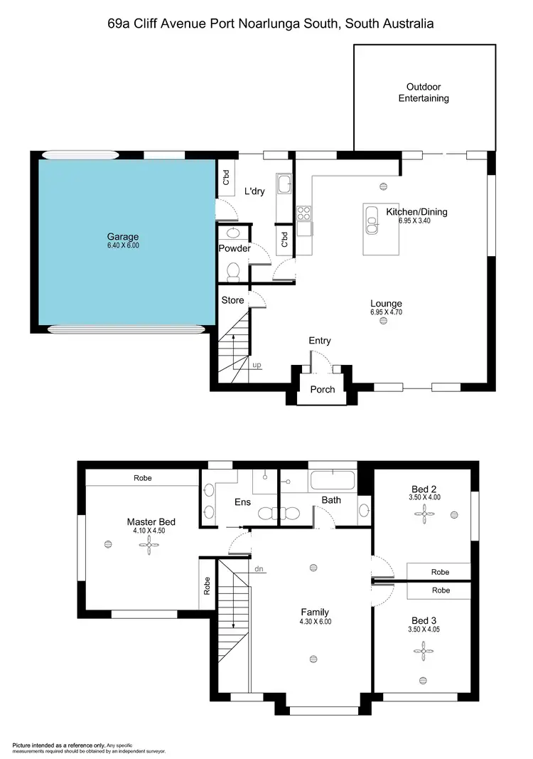Floorplan of Homely house listing, 69a Cliff Ave, Port Noarlunga South SA 5167
