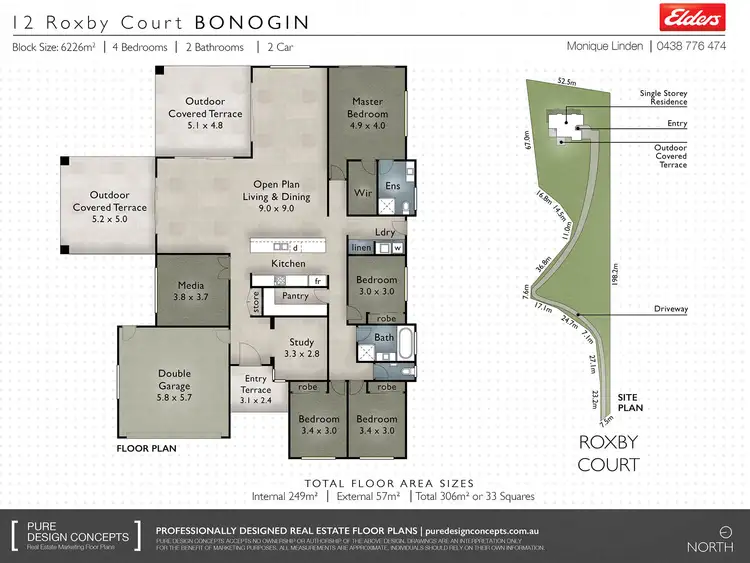 Floorplan of Homely house listing, 12 ROXBY COURT, Bonogin QLD 4213