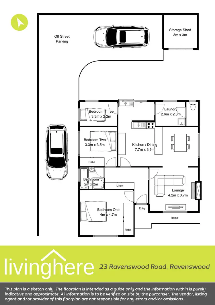 Floorplan of Homely house listing, 23 Ravenswood Road, Ravenswood TAS 7250