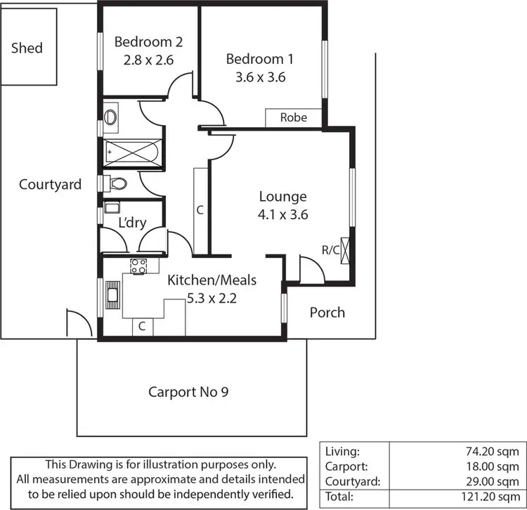 Floorplan of Homely house listing, 9/157 Waterloo Corner Road, Salisbury North SA 5108