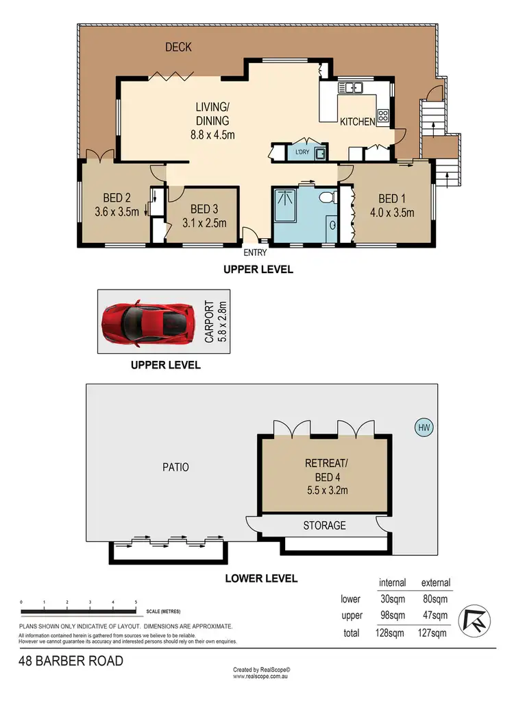 Floorplan of Homely house listing, 48 Barber Road, Ferny Hills QLD 4055