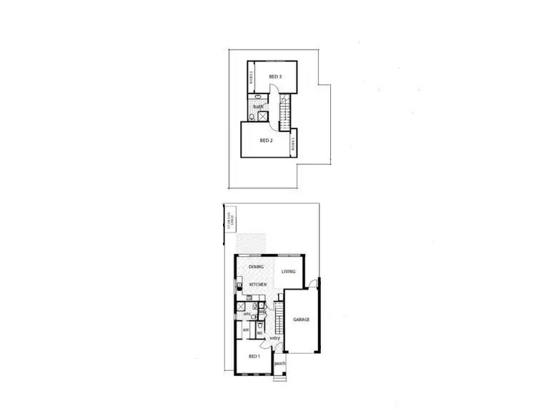 Floorplan of Homely house listing, 11A Loretto Avenue, Ferntree Gully VIC 3156