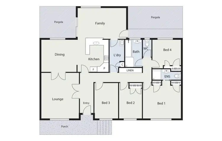 Floorplan of Homely house listing, 3 Folingsby Street, Weston ACT 2611